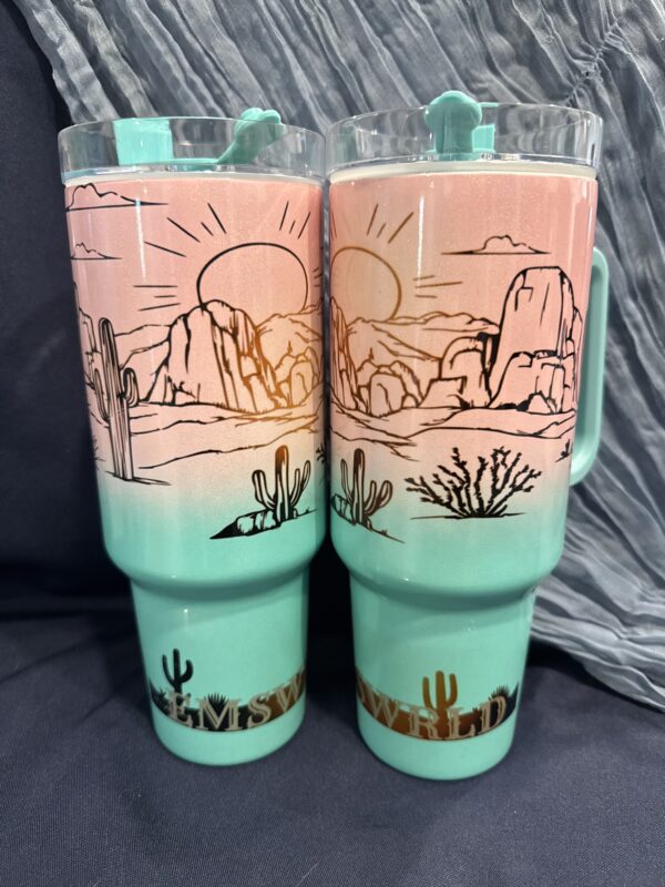 Emswrld Desert Sunset 40 oz tumbler